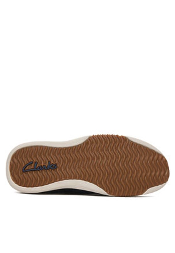 Clarks Półbuty Easeway Lace 26187413 Granatowy. Kolor: niebieski. Materiał: materiał