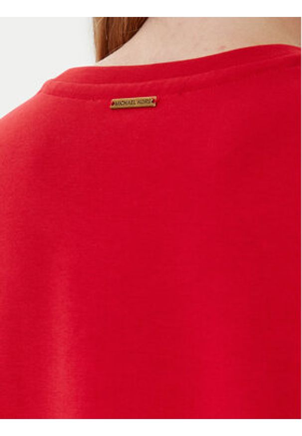 MICHAEL Michael Kors T-Shirt MT551T65MF Czerwony Relaxed Fit. Kolor: czerwony. Materiał: bawełna
