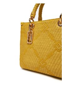 Elisabetta Franchi Torebka BS13A51E2 DC6 Żółty. Kolor: żółty. Materiał: materiał #5