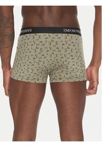 Emporio Armani Underwear Komplet 3 par bokserek EM000260 AF10800 MC112 Zielony. Kolor: zielony. Materiał: bawełna
