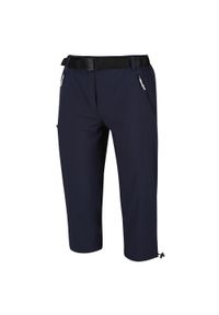 Regatta - Damskie Spodenki Xert Stretch Casual Shorts. Kolor: niebieski. Sport: turystyka piesza