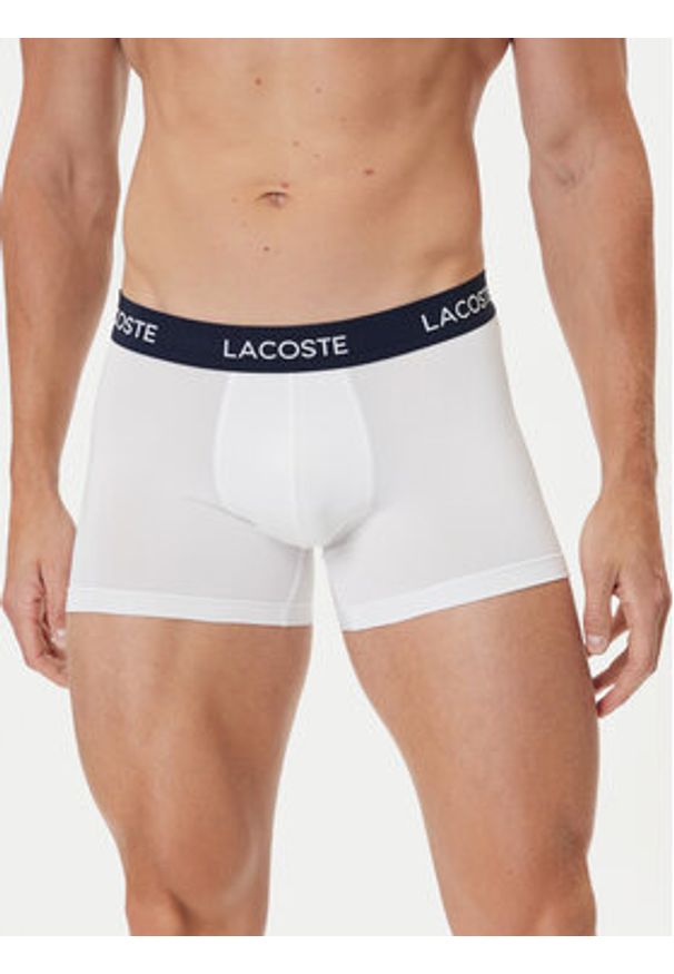 Lacoste Komplet 3 par bokserek 5H2394 Kolorowy. Materiał: syntetyk. Wzór: kolorowy
