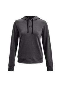 Bluza treningowa damska Under Armour Rival Terry Hoodie. Typ kołnierza: kaptur. Kolor: brązowy, wielokolorowy, szary, czarny