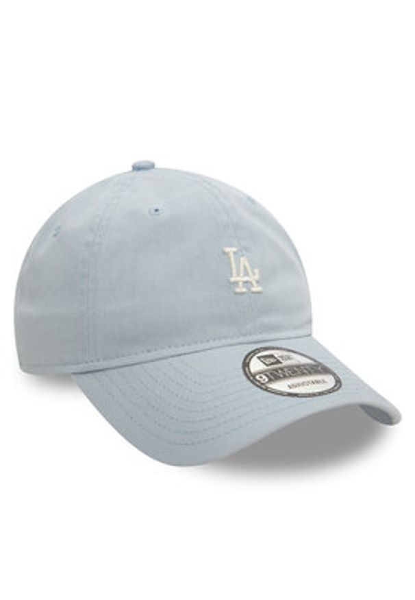 New Era Czapka z daszkiem LA Dodgers Mini Washed 9TWENTY 60595421 Błękitny. Kolor: niebieski. Materiał: materiał, bawełna