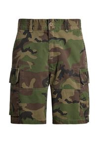 Polo Ralph Lauren Szorty materiałowe 710966288001 Zielony Relaxed Fit. Kolor: zielony. Materiał: bawełna #4