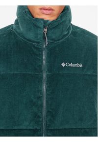 columbia - Columbia Kurtka puchowa Puffect™ Corduroy Jacket 2050992 Zielony Regular Fit. Kolor: zielony. Materiał: syntetyk, bawełna