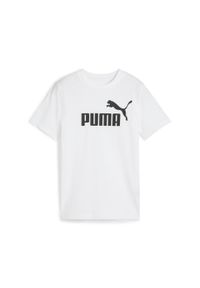Koszulka Puma Ess No. 1 Logo Tee B, Dzieci. Kolor: biały. Materiał: bawełna, materiał
