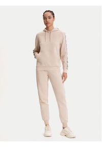 Guess Bluza V4YQ11 KB3P2 Beżowy Regular Fit. Kolor: beżowy. Materiał: syntetyk, bawełna #3