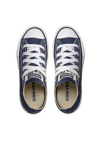 Converse Trampki Chuck Taylor All Star Ox 3J237 Granatowy. Kolor: niebieski. Materiał: materiał #6