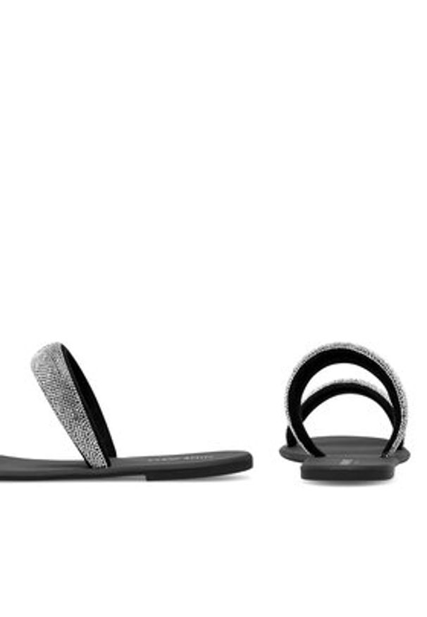 Nine West Klapki WFA2735-1 Srebrny. Kolor: srebrny. Materiał: materiał