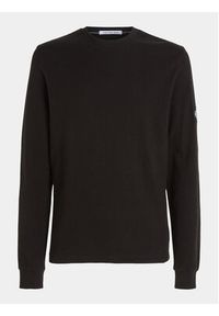 Calvin Klein Jeans Bluza J30J323485 Czarny Regular Fit. Kolor: czarny. Materiał: bawełna #6