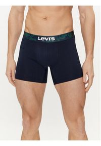 Levi's® Komplet 2 par bokserek 37149-0958 Granatowy. Kolor: niebieski. Materiał: bawełna