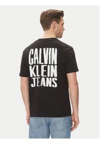 Calvin Klein Jeans T-Shirt Painted J30J327523 Czarny Regular Fit. Kolor: czarny. Materiał: bawełna #3