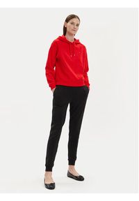 TOMMY HILFIGER - Tommy Hilfiger Bluza Flag WW0WW41245 Czerwony Relaxed Fit. Kolor: czerwony. Materiał: bawełna #5