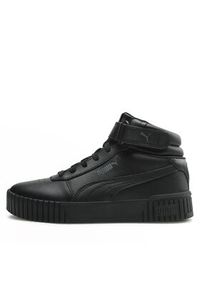 Puma Sneakersy Carina 2.0 Mid Jr 387376 01 Czarny. Kolor: czarny. Materiał: skóra