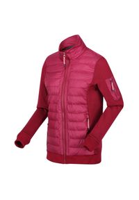 Regatta - Polar turystyczny damski Colliston. Kolor: czerwony. Materiał: polar. Sport: turystyka piesza #1
