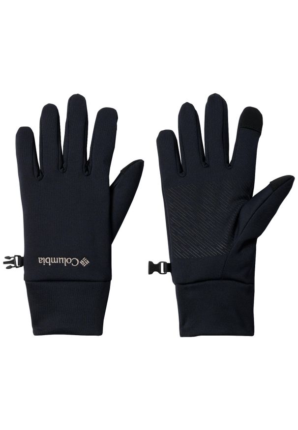 columbia - Rękawiczki sportowe dla dorosłych Point Park Fleece Glove. Kolor: czarny. Materiał: elastan, poliester. Styl: sportowy