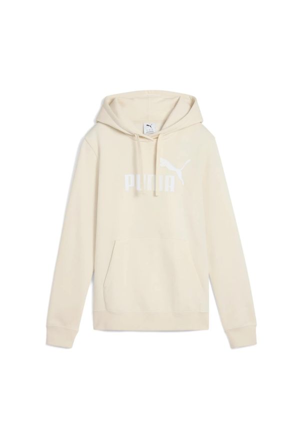 Bluza damska z kapturem Puma Essential No. 1 Logo Fleece. Typ kołnierza: kaptur. Kolor: biały. Materiał: bawełna, materiał