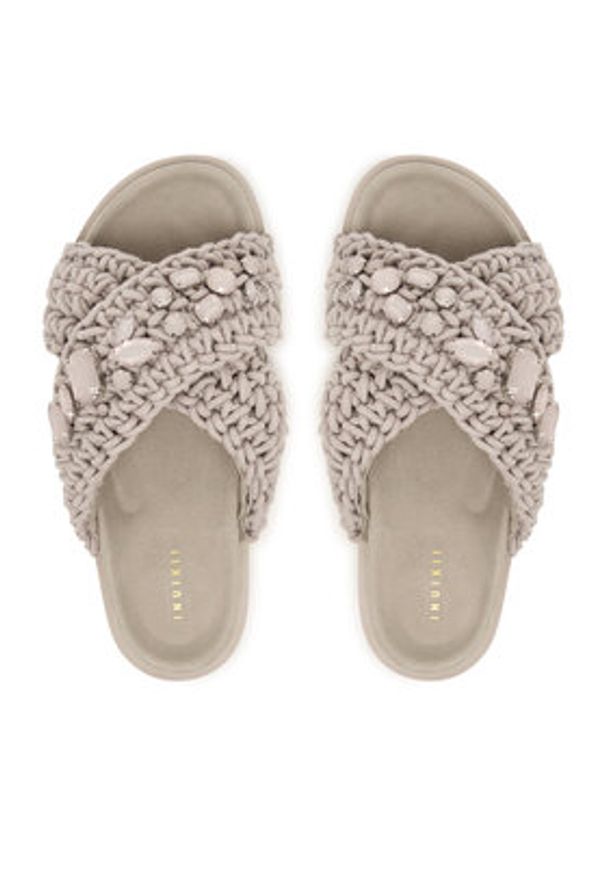 Inuikii Klapki Woven Stones 1004.003.0073 Szary. Kolor: szary. Materiał: materiał