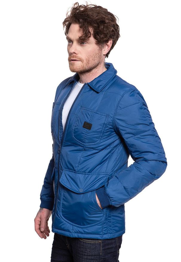 Lee - KURTKA LEE LIGHTWEIGHT PADDED OIL BLUE L86CUJMO 112122639