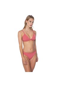 Figi do kostiumów kąpielowych dla kobiet Protest Mixrock. Kolor: różowy. Wzór: nadruk #1