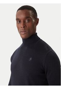 Karl Lagerfeld - KARL LAGERFELD Golf 655058 554399 Granatowy Regular Fit. Typ kołnierza: golf. Kolor: niebieski. Materiał: wełna #5