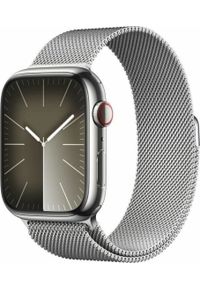APPLE - Smartwatch Apple Smartwatch Apple Series 9 Srebrzysty 45 mm. Rodzaj zegarka: smartwatch