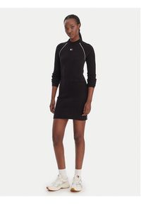 Tommy Jeans Sukienka dzianinowa DW0DW21914 Czarny Regular Fit. Kolor: czarny. Materiał: syntetyk #4