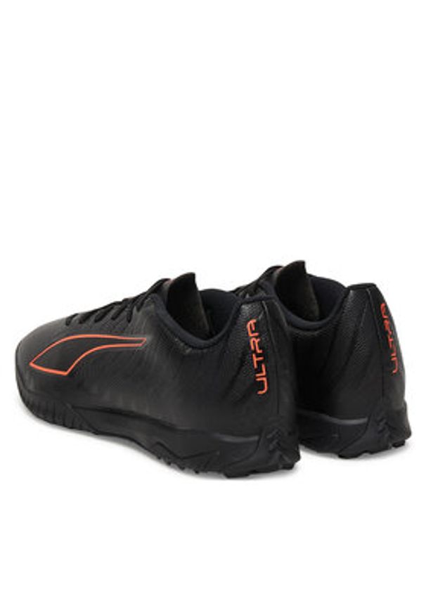 Puma Buty do piłki nożnej Ultra 6 Play Tt 108987 02 Czarny. Kolor: czarny. Materiał: skóra
