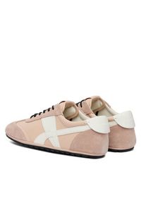 Tory Burch Sneakersy Hank Field180566 Różowy jasny. Kolor: różowy. Materiał: skóra, zamsz #4