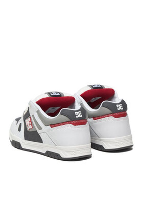 DC Shoes Sneakersy CEO-SV5-10121 Biały. Kolor: biały. Materiał: skóra