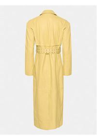 GESTUZ - Gestuz Trencz Elly 10908974 Żółty Regular Fit. Kolor: żółty. Materiał: skóra #8