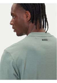 BOSS T-Shirt Iconic TL 50543905 Zielony Relaxed Fit. Kolor: zielony. Materiał: bawełna #5