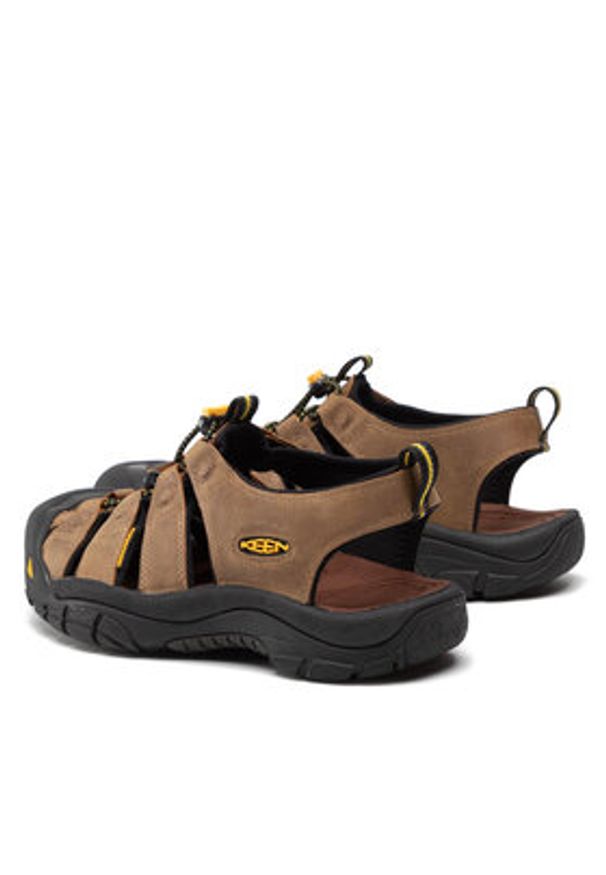 keen - Keen Sandały Newport 1001870 Brązowy. Kolor: brązowy. Materiał: nubuk, skóra