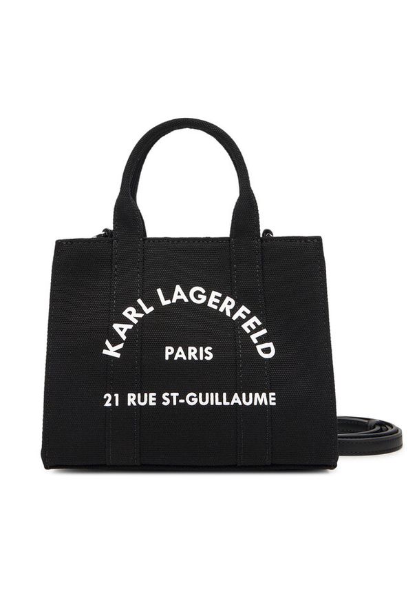 Karl Lagerfeld - Torebka KARL LAGERFELD. Kolor: czarny