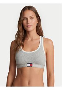 TOMMY HILFIGER - Tommy Hilfiger Biustonosz top UW0UW06270 Szary jasny. Kolor: szary. Materiał: bawełna #1