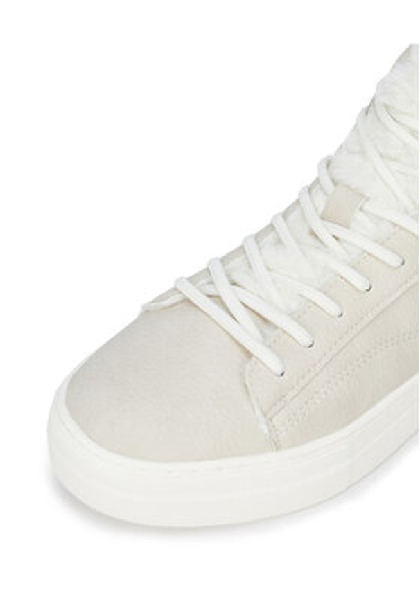GAP - Gap Sneakersy PORTLAND CUP MID W GP505011AW-SA00 Écru. Materiał: materiał