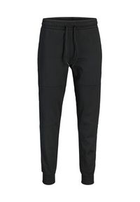 Jack & Jones Spodnie dresowe Gordon 12288623 Czarny Regular Fit. Kolor: czarny. Materiał: syntetyk #4