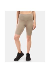 Damskie krótkie legginsy Kilpi ARTEMI-W z funkcją OPTI-DRY. Kolor: zielony. Materiał: nylon. Długość: krótkie