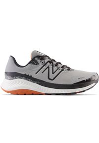 Buty męskie New Balance DynaSoft Nitrel v5 MTNTRMG5 – szare. Kolor: szary. Materiał: materiał, syntetyk. Szerokość cholewki: normalna. Sport: bieganie, fitness