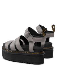 Dr. Martens Sandały Blaire Quad 27765076 Szary. Kolor: szary. Materiał: skóra #2