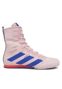 Adidas - adidas Buty bokserskie Box Hog 4 IH2733 Różowy. Kolor: różowy. Materiał: materiał