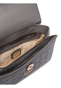 Guess Torebka Nadira Mini HWQG84 24780 Szary. Kolor: szary. Materiał: skórzane #5