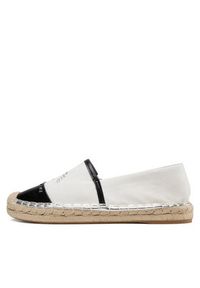 Karl Lagerfeld - KARL LAGERFELD Espadryle KL80108A Biały. Kolor: biały. Materiał: materiał #5