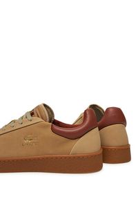 Lacoste Sneakersy Baseshot Premium 748SMA0007 Brązowy. Kolor: brązowy. Materiał: nubuk, skóra #5