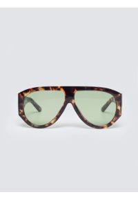 Big-Star - Okulary przeciwsłoneczne damskie brązowe Soreli 803. Kolor: brązowy #1