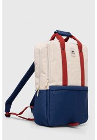 Lefrik plecak DAILY BACKPACK kolor niebieski duży gładki. Kolor: niebieski. Materiał: poliester. Wzór: gładki #5