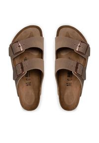Birkenstock Klapki Arizona 0352201 Brązowy. Kolor: brązowy. Materiał: nubuk, skóra #9