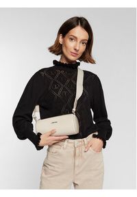 Calvin Klein Torebka Ck Must Cylinder Crossbody Saff K60K609890 Beżowy. Kolor: beżowy. Materiał: skórzane