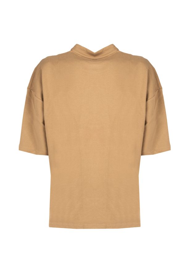 Fila T-shirt "Kimono Oversize" | FAM0305 | Mężczyzna | Brązowy. Kolor: brązowy. Materiał: bawełna